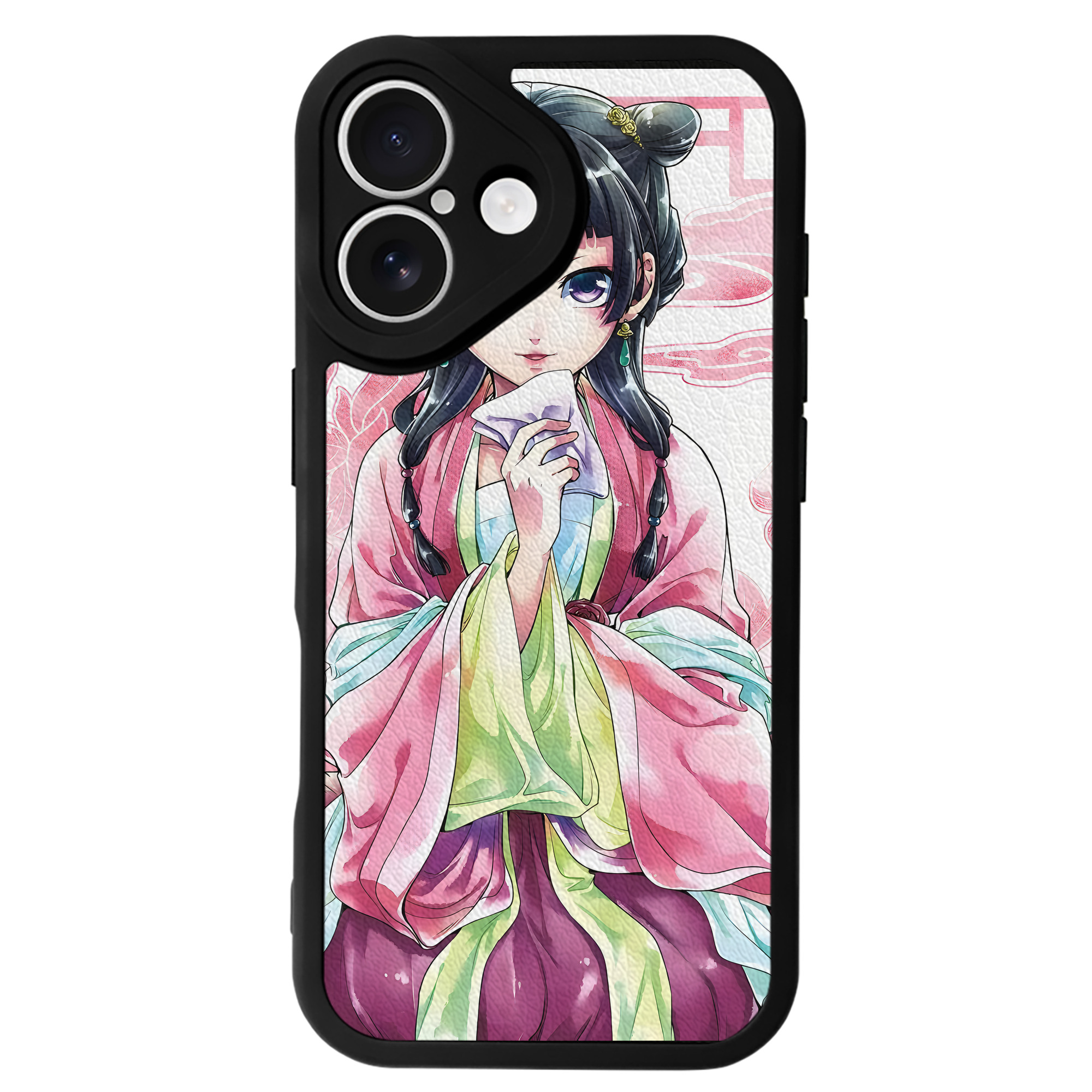 （画像用） 薬屋のひとりごと The Apothecary Diaries 【iPhone 16シリーズ対応】シリコンスマホケース（レザー調） 材質：シリコン